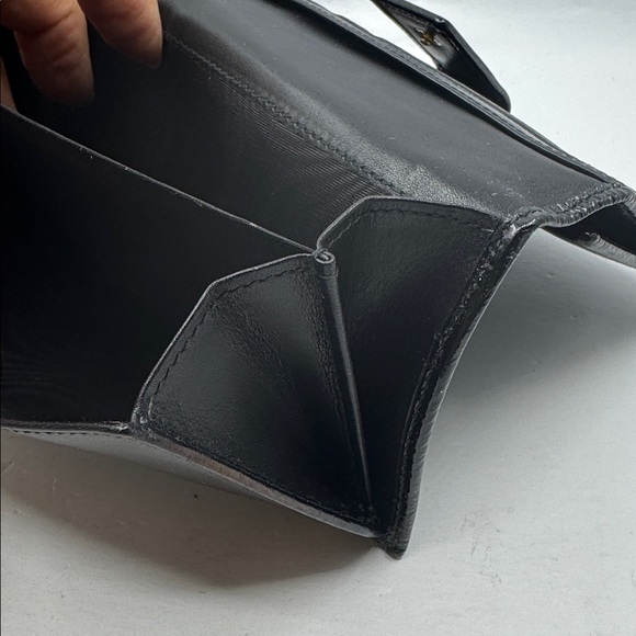 Yves Saint Laurent YSL Patient Leather Bifold Wallet 28679 - Picture 9 of 15